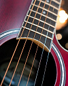 Электроакустическая гитара Ovation Applause AB24II-2S Balladeer Cutaway Ruby Red Satin - купить в "Гитарном Клубе"