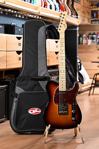Электрогитара G&L FD ASAT Classic 3-Tone Sunburst MP - купить в "Гитарном Клубе"