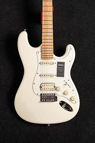 Электрогитара Saga SMF1314HWH - купить в "Гитарном Клубе"