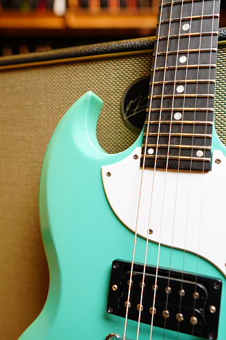 Электрогитара Gibson SG-X Caribbean Blue, 1998 - купить в "Гитарном Клубе"