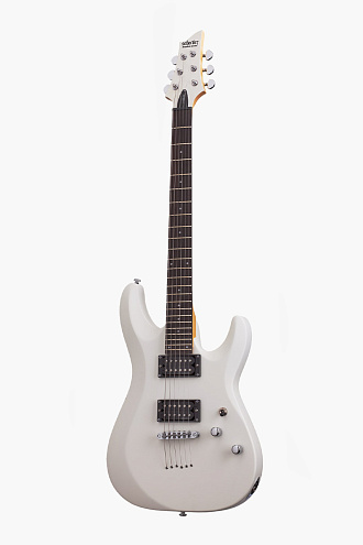 Электрогитара Schecter C-6 Deluxe Satin White - купить в "Гитарном Клубе"