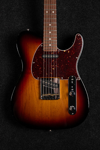 Электрогитара G&L FD ASAT Classic 3-Tone Sunburst CR - купить в "Гитарном Клубе"