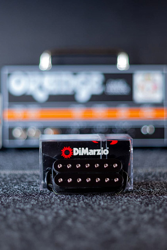 Гитарный звукосниматель 7-струнный DiMarzio DP712BK Super Distortion 7, Bridge - купить в "Гитарном Клубе"