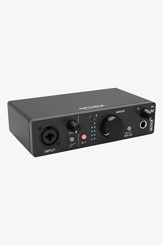 Аудиоинтерфейс Arturia MiniFuse 1 Black - купить в "Гитарном Клубе"
