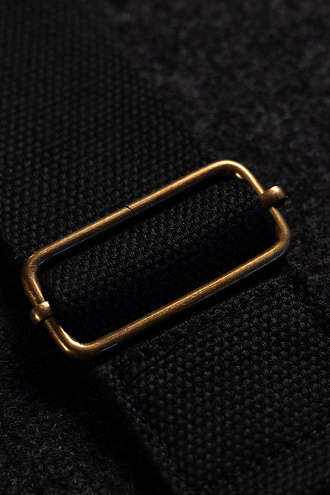 Ремень для гитары Acoustic Union Classic, Black - купить в "Гитарном Клубе"