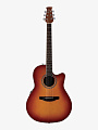 Электроакустическая гитара Ovation Applause AB24II-HB Balladeer Mid Cutaway Honey Burst - купить в "Гитарном Клубе"
