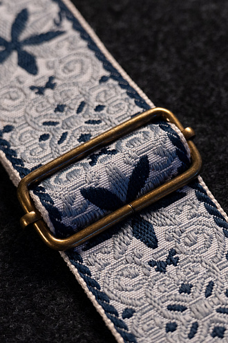 Ремень для гитары Acoustic Union Jacquard, Aster - купить в "Гитарном Клубе"