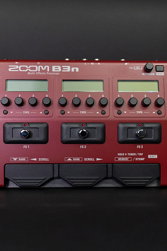 Процессор эффектов Zoom B3n - купить в "Гитарном Клубе"