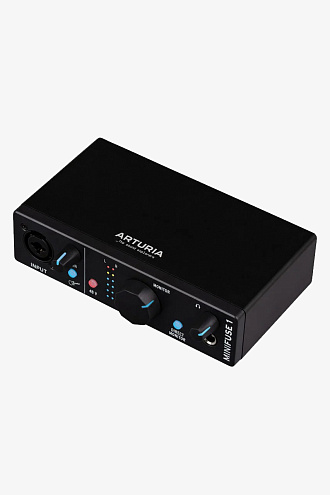 Аудиоинтерфейс Arturia MiniFuse 1 Black - купить в "Гитарном Клубе"