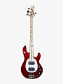 Бас-гитара Sterling StingRay HH Candy Apple Red - купить в "Гитарном Клубе"