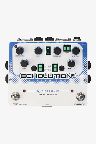 Гитарная педаль Pigtronix E2F Echolution 2 Filter Pro Delay - купить в "Гитарном Клубе"