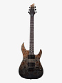 Электрогитара Schecter C-1 STANDARD, Black Fade Burst Burl - купить в "Гитарном Клубе"