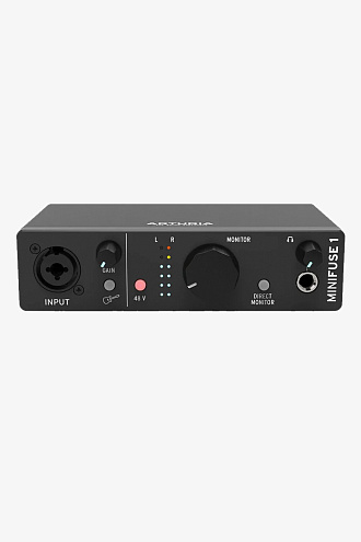 Аудиоинтерфейс Arturia MiniFuse 1 Black - купить в "Гитарном Клубе"
