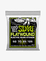 Струны для бас гитары Ernie Ball 2812 Flatwound Slinky Regular, 50-105 - купить в "Гитарном Клубе"