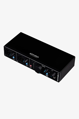 Аудиоинтерфейс Arturia MiniFuse 2 Black - купить в "Гитарном Клубе"