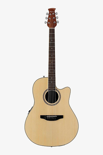 Электроакустическая гитара Ovation Applause AB24II-4S Balladeer Mid Cutaway Natural Satin - купить в "Гитарном Клубе"