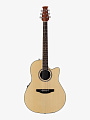 Электроакустическая гитара Ovation Applause AB24II-4S Balladeer Mid Cutaway Natural Satin - купить в "Гитарном Клубе"