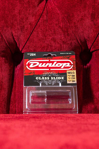 Слайд Dunlop 204 Tempered Glass Medium Knuckle - купить в "Гитарном Клубе"
