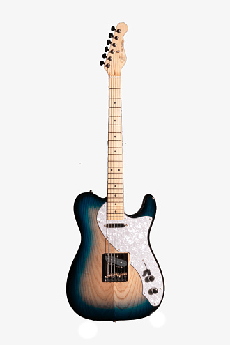 Электрогитара G&L Limited Run ASAT Classic Thinline Mako Blue MP - купить в "Гитарном Клубе"