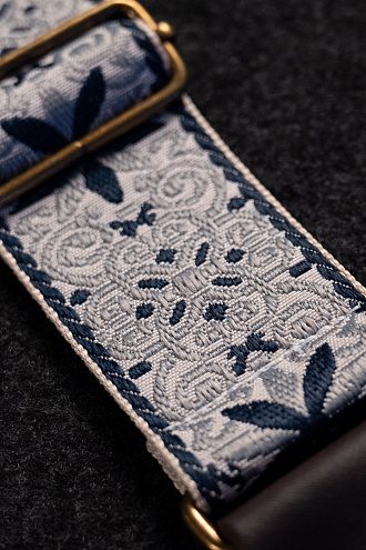 Ремень для гитары Acoustic Union Jacquard, Aster - купить в "Гитарном Клубе"