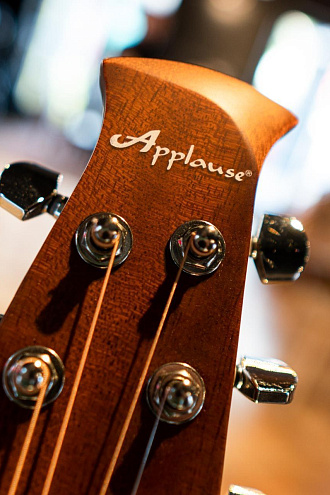 Электроакустическая гитара Ovation Applause AB24II-2S Balladeer Cutaway Ruby Red Satin - купить в "Гитарном Клубе"