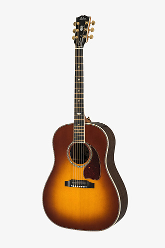 Электроакустическая гитара Gibson J-45 Deluxe Rosewood Burst - купить в "Гитарном Клубе"