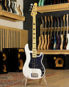 Бас-гитара G&L Tribute LB-100 Olympic White MP Poplar - купить в "Гитарном Клубе"
