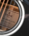 Электроакустическая гитара Sigma 000MC-1E-BK - купить в "Гитарном Клубе"