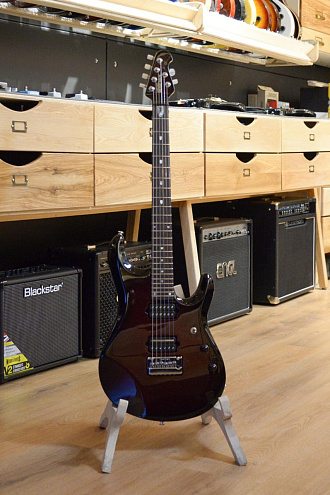 Электрогитара Music Man JP6, именная модель John Petrucci, Pearl Red Burst - купить в "Гитарном Клубе"