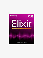 Струны для акустической гитары Elixir Nanoweb 16002, 10-47 - купить в "Гитарном Клубе"