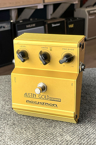 Гитарная педаль Rocktron Austin Gold overdrive - купить в "Гитарном Клубе"