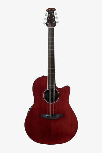 Электроакустическая гитара Ovation CS24-RR Celebrity Standard Mid Cutaway Ruby Red - купить в "Гитарном Клубе"