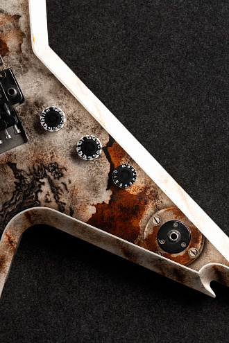 Электрогитара Dean Dimebag Razorback Rust Custom Shop - купить в "Гитарном Клубе"