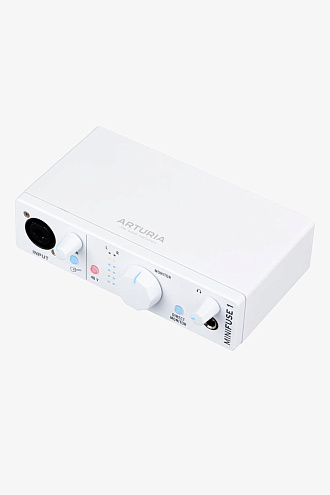 Аудиоинтерфейс Arturia MiniFuse 1 White - купить в "Гитарном Клубе"