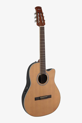 Классическая гитара Ovation Applause AB24CC-4S Balladeer Mid Cutaway Nylon - купить в "Гитарном Клубе"
