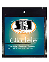 Струны для укулеле-сопрано/концерт SIT UK110S-TI, Standard Black - купить в "Гитарном Клубе"