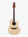 Электроакустическая 12-струнная гитара Ovation Applause AB2412II-4 Balladeer Mid Cutaway Natural - купить в "Гитарном Клубе"