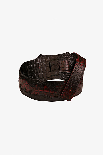 Ремень для электрогитары Vladimir Burov Custom Shop, кожа - купить в "Гитарном Клубе"