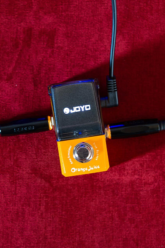 Гитарная педаль JOYO JF-310, Orange Juice Amp Sim - купить в "Гитарном Клубе"