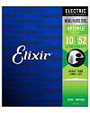 Струны для электрогитары Elixir 19077 Optiweb, 10-52 - купить в "Гитарном Клубе"