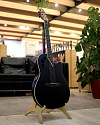 Электроакустическая гитара Ovation Applause AE44II-5S Elite Mid Cutaway Black Satin - купить в "Гитарном Клубе"