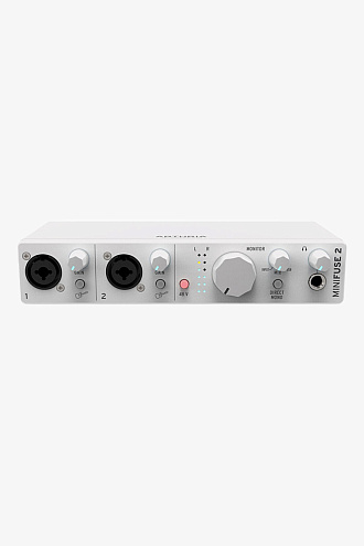Аудиоинтерфейс Arturia MiniFuse 2 White - купить в "Гитарном Клубе"