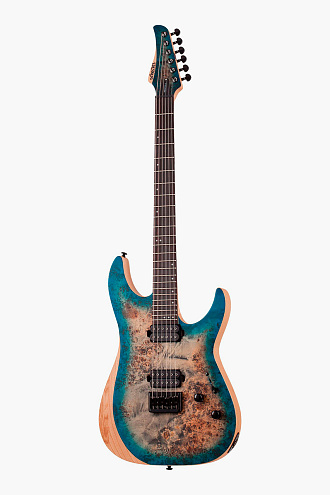 Электрогитара Schecter Reaper-6 Satin Sky Burst - купить в "Гитарном Клубе"
