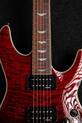 Электрогитара Schecter Omen Extreme-6 Bk/Rd Fadeburst - купить в "Гитарном Клубе"