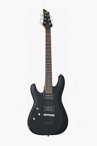 Электрогитара Schecter C-6 Deluxe LH Satin Black - купить в "Гитарном Клубе"