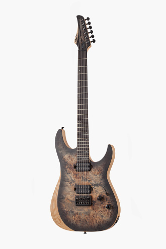 Электрогитара Schecter Reaper-6 Satin Charcoal Burst - купить в "Гитарном Клубе"