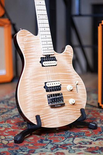 Электрогитара Music Man Axis Super Sport, Natural Flame - купить в "Гитарном Клубе"