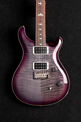 Электрогитара PRS CE24 FADED GRAY BLACK PURPLE BURST - купить в "Гитарном Клубе"