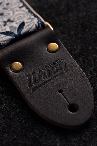 Ремень для гитары Acoustic Union Jacquard, Aster - купить в "Гитарном Клубе"