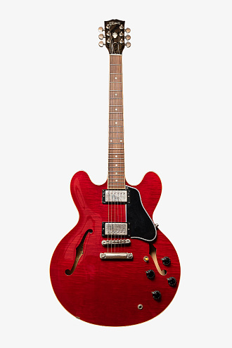 Электрогитара Gibson ES-335 Dots Cherry, 2008 - купить в "Гитарном Клубе"